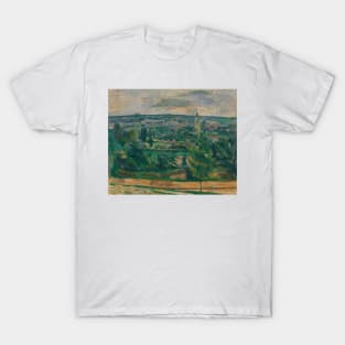 Landscape from Jas de Bouffan by Paul Cezanne T-Shirt